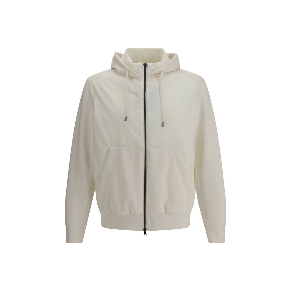 Herno White Polyamide Shell Men's Jacket