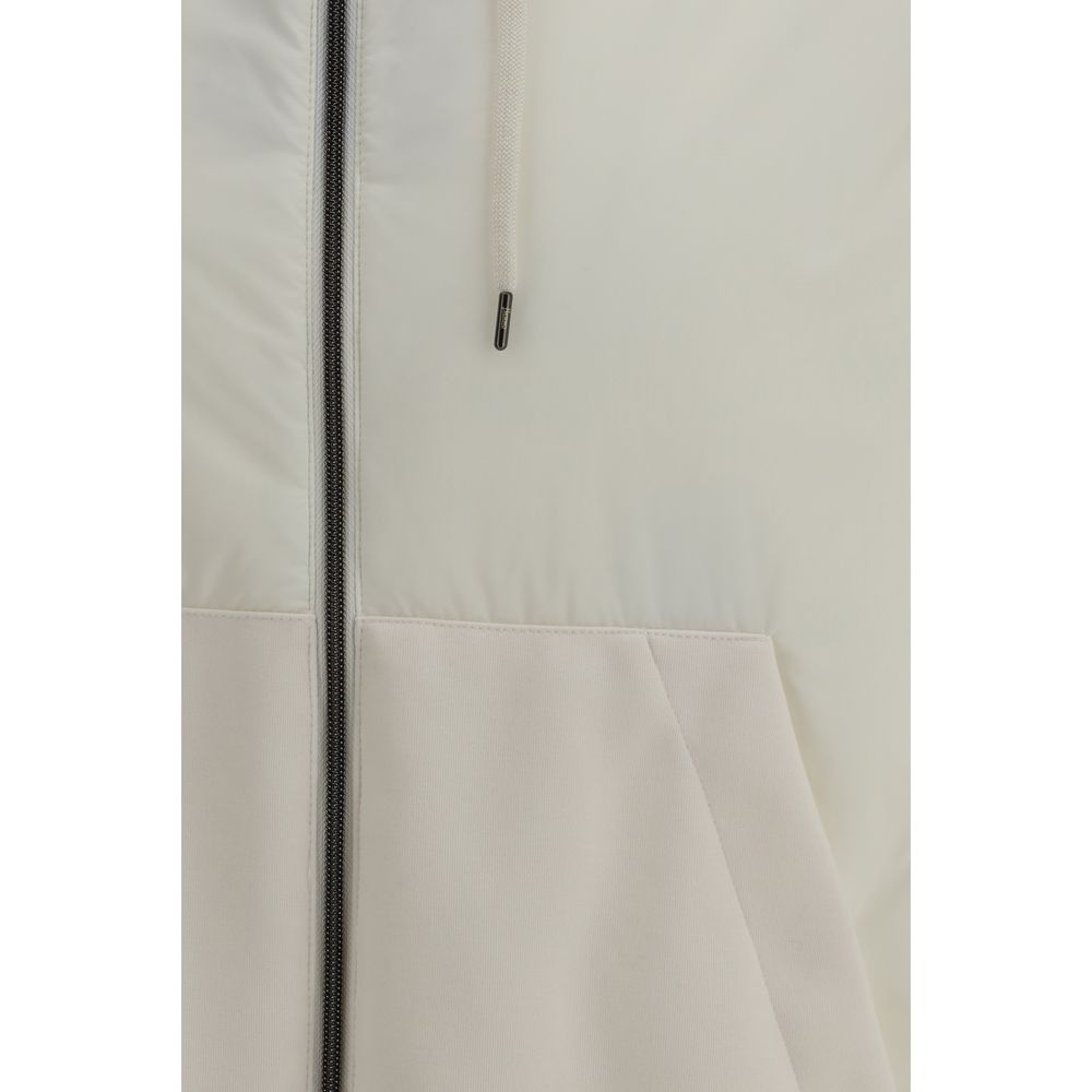Herno White Polyamide Shell Men's Jacket