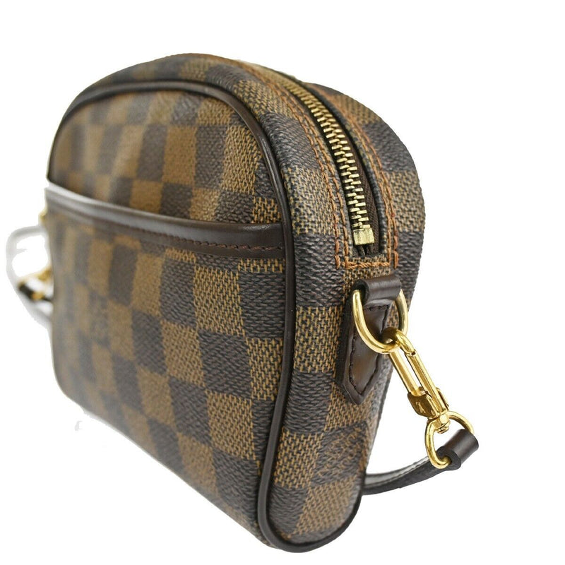 Louis Vuitton Ipanema Brown Canvas Shoulder Bag (Pre-Owned)
