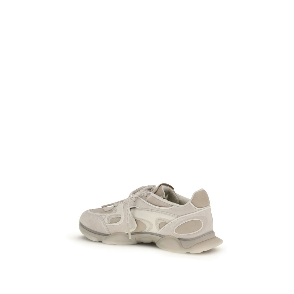 Axel Arigato White Calf Leather Bos Taurus Chunky Men's Sneakers