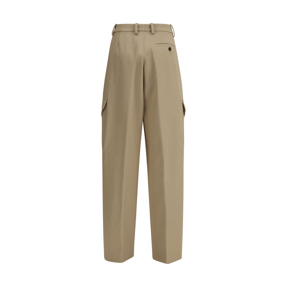 Givenchy Beige Cotton Cargo Women's Pants