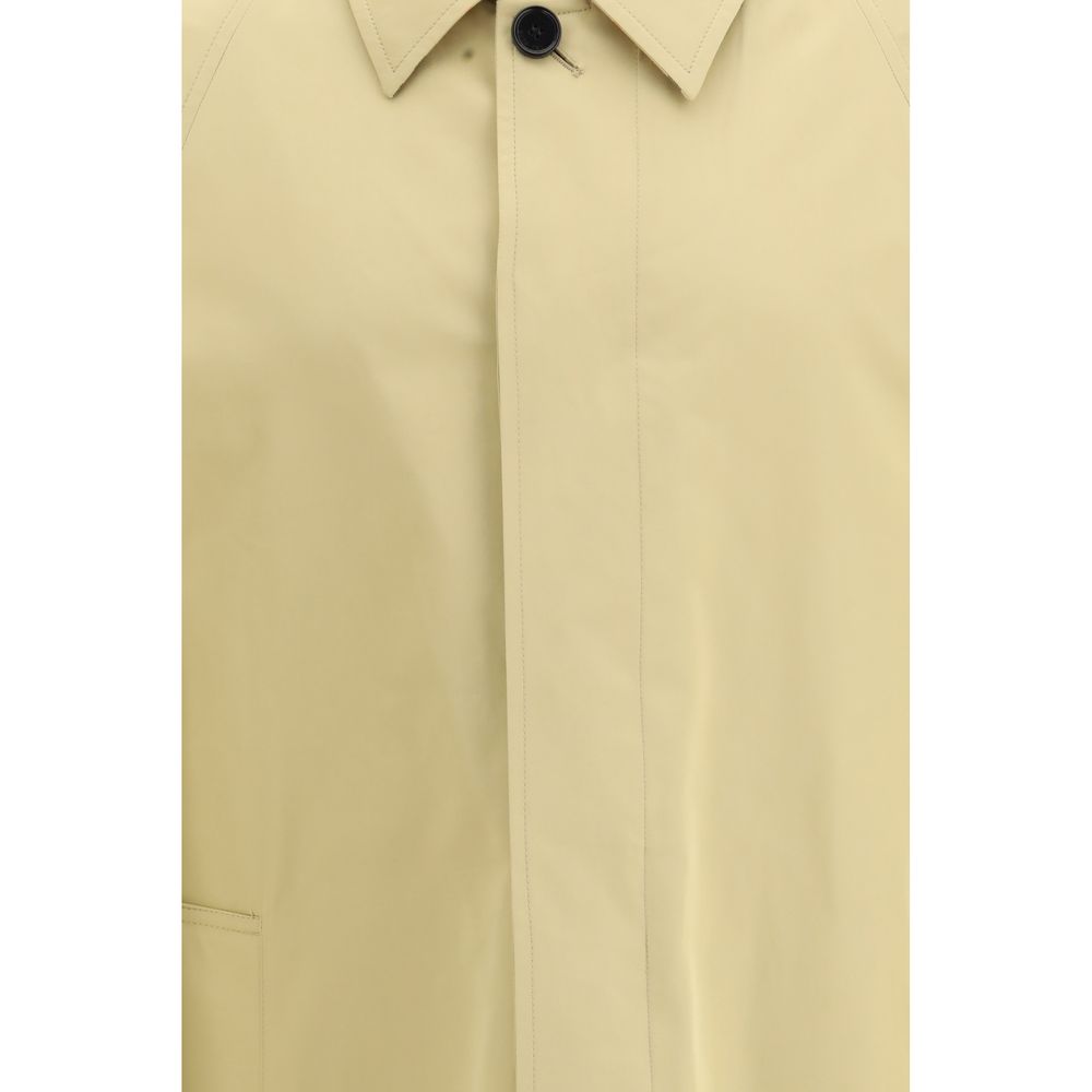 Burberry Beige Cotton Trench Men's Coat
