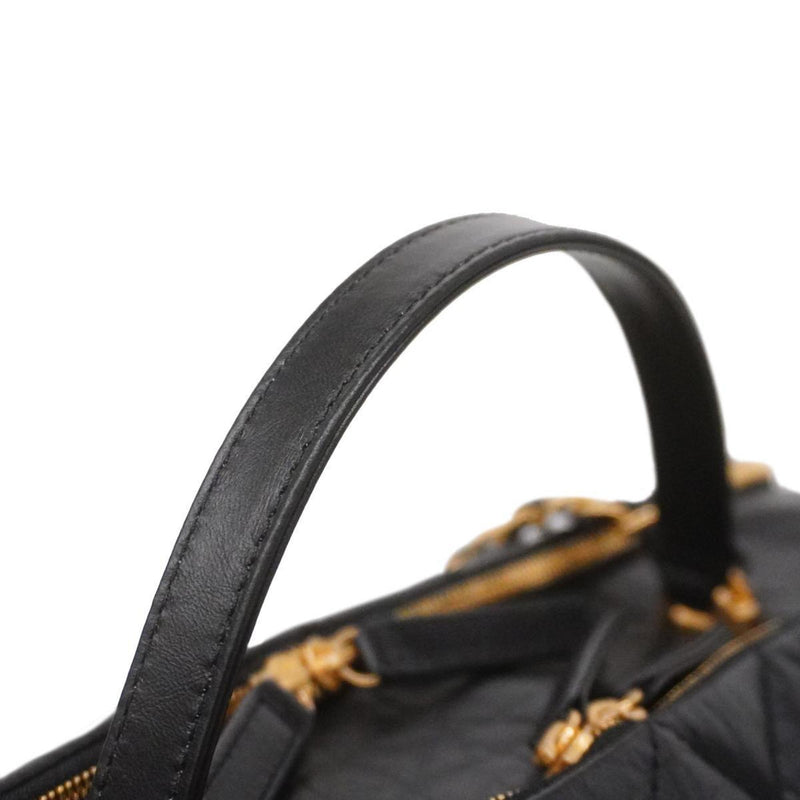 Chanel Black Leather Tote Bag (Pre-Owned)