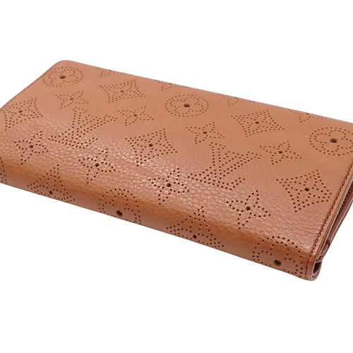 Louis Vuitton Amelia Brown Leather Wallet  (Pre-Owned)