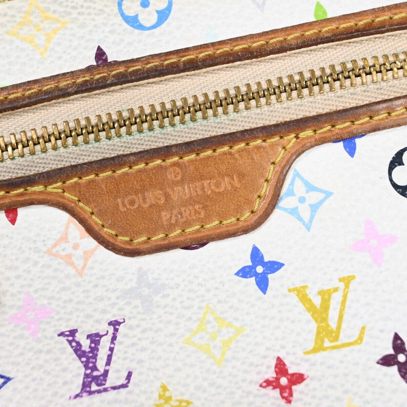 Louis Vuitton Pochette White Canvas Wallet  (Pre-Owned)