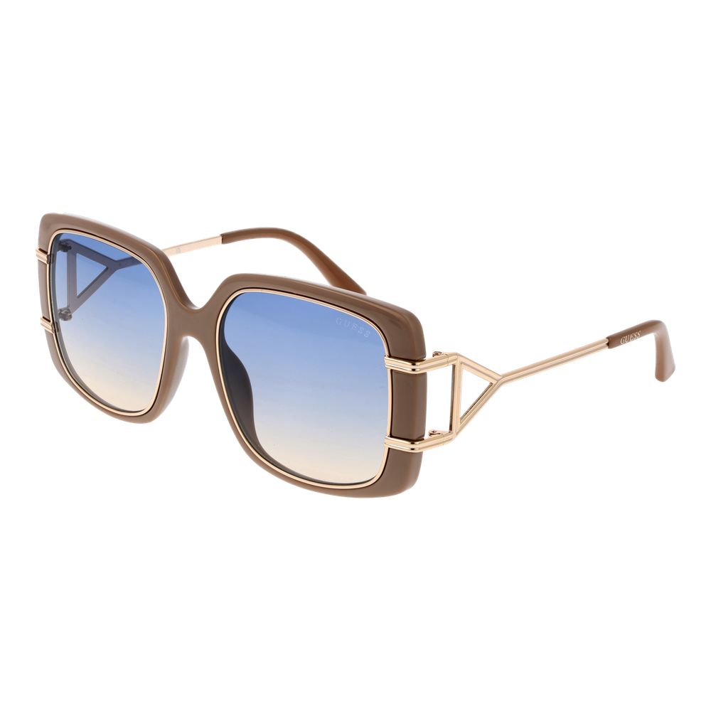 Guess Brown Metal & Plastic Women's Sunglasses
