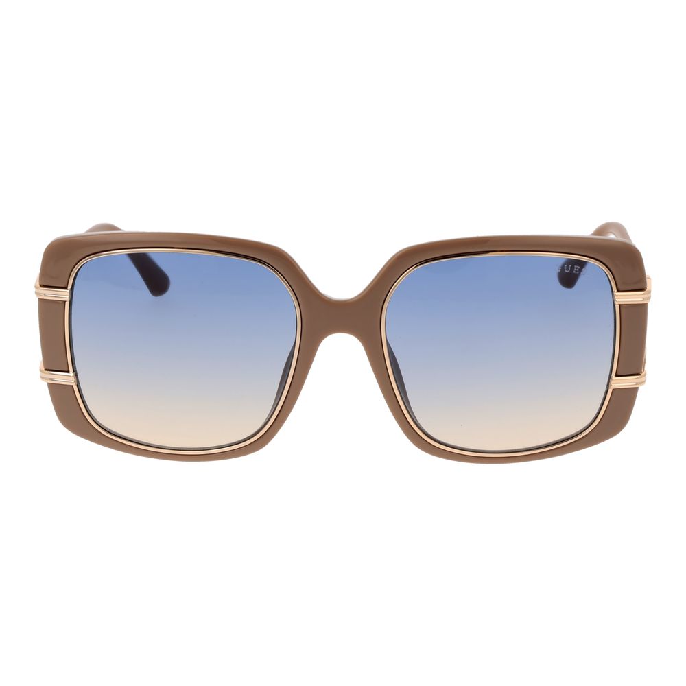 Guess Brown Metal & Plastic Women's Sunglasses