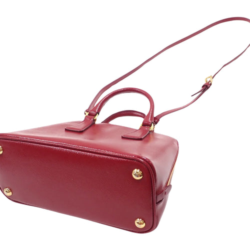 Prada Red Patent Leather Handbag (Pre-Owned)