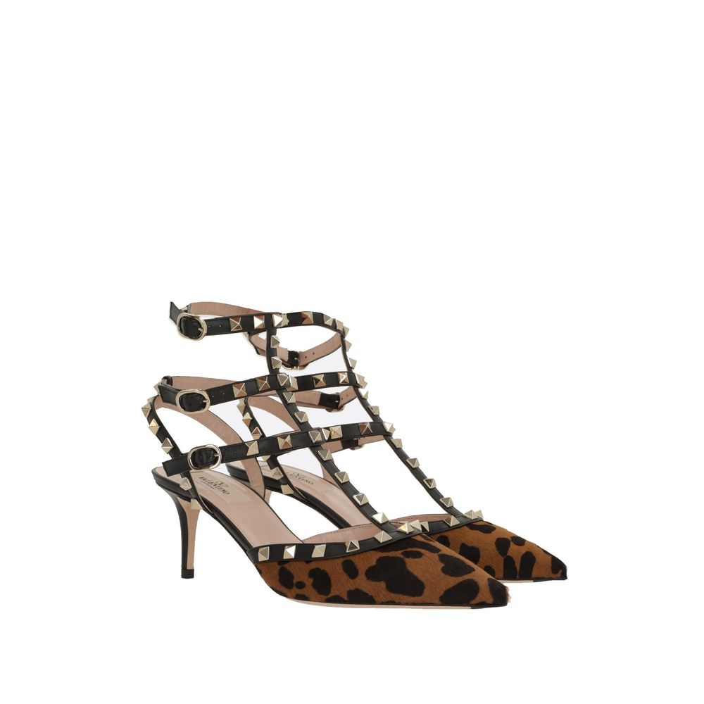 Valentino Garavani Black Calfskin High Heel Women's Pumps