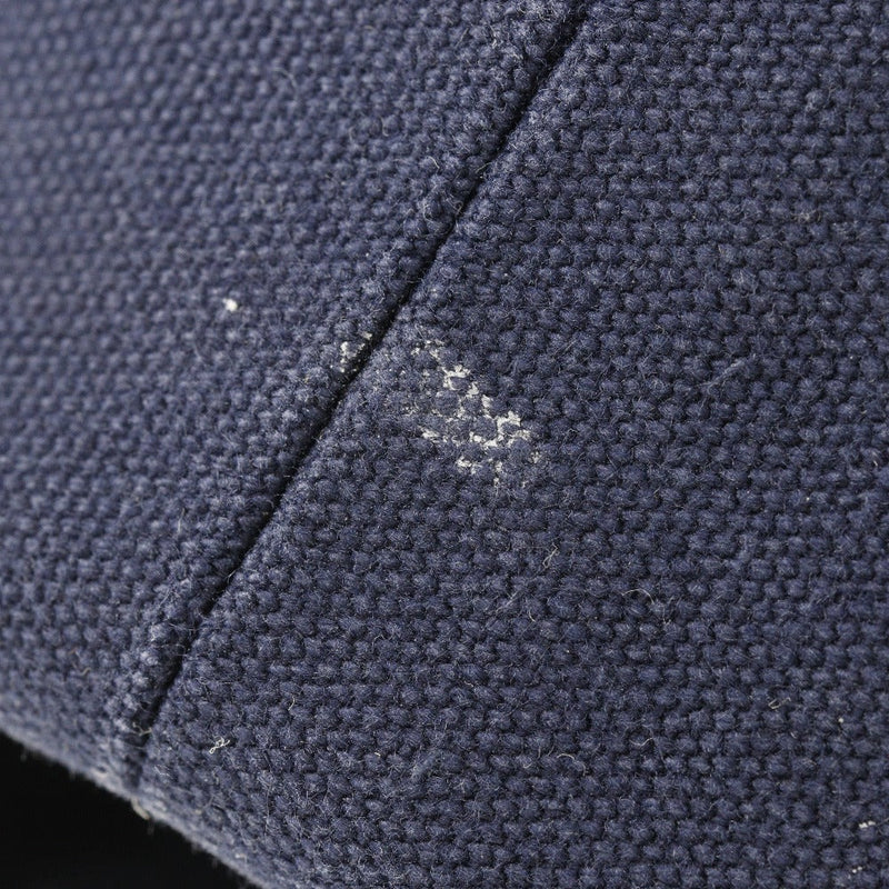 Hermès Polochon Blue Cotton Backpack Bag (Pre-Owned)
