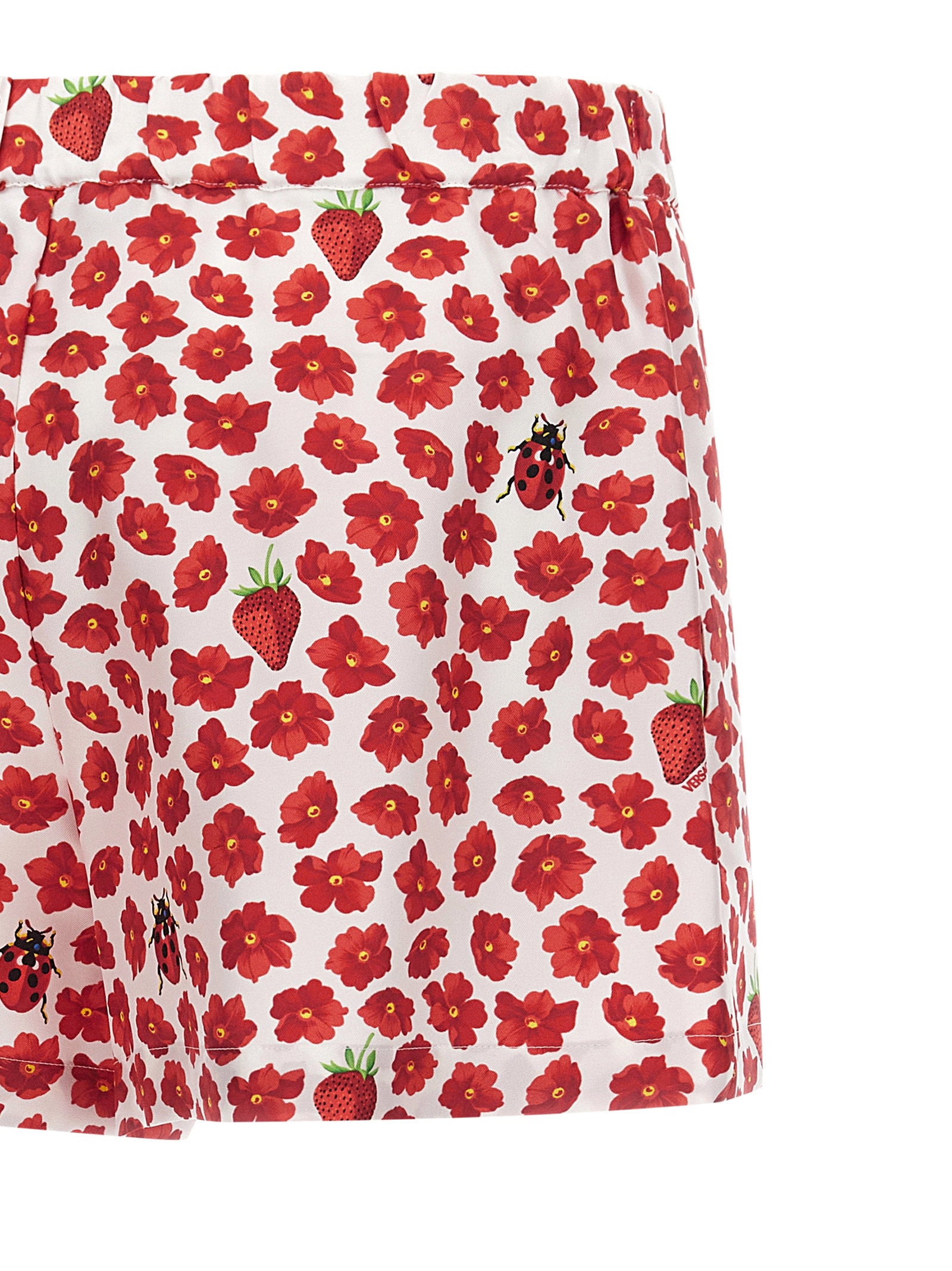 Versace Women's Strawberry Garden Shorts