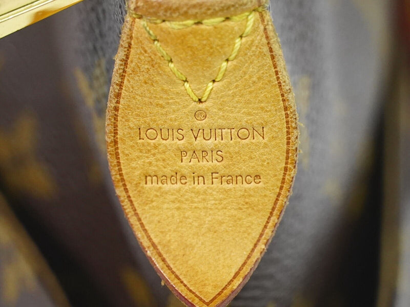 Louis Vuitton Totally Green Canvas Handbag (Pre-Owned)