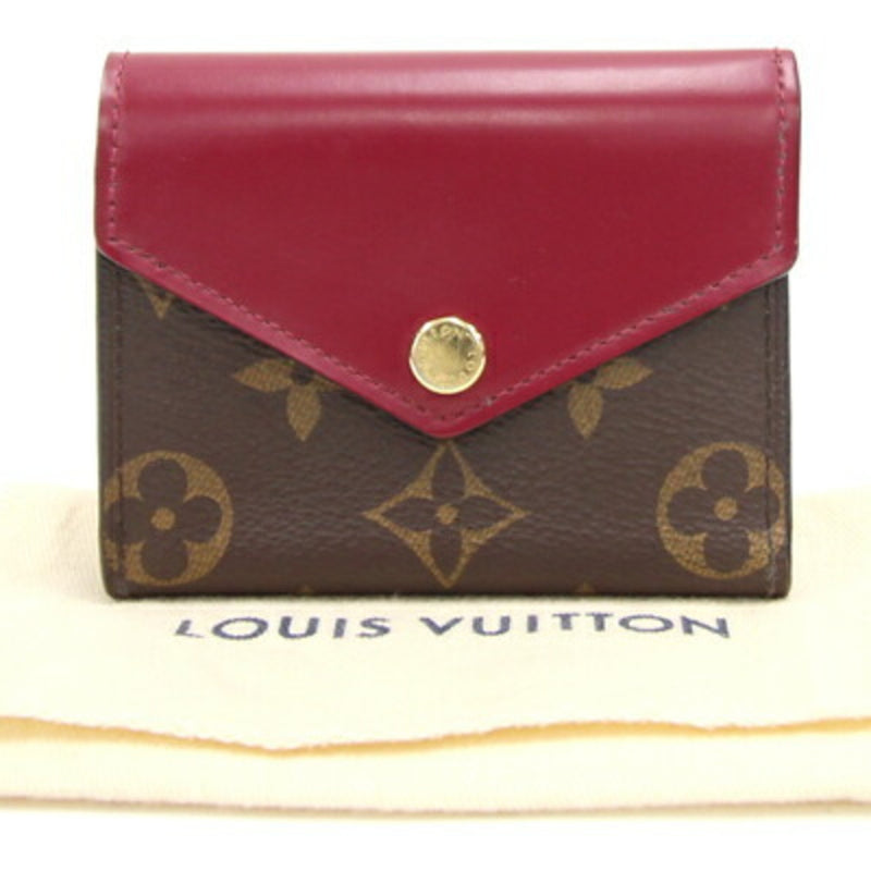 Louis Vuitton Zoé Brown Canvas Wallet  (Pre-Owned)