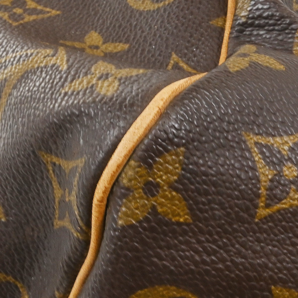 Louis Vuitton Saumur Monogram Canvas Brown Canvas Shoulder Bag Bag (Pre-Owned)