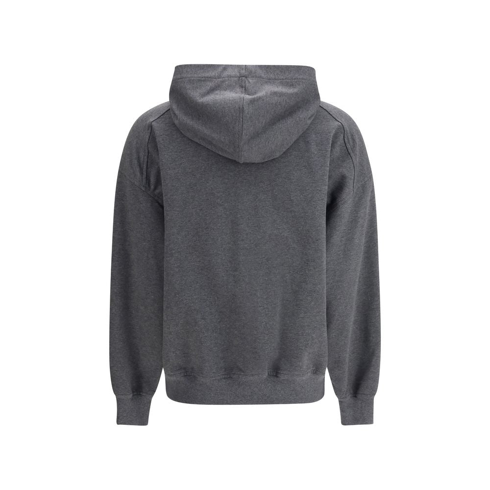 Brunello Cucinelli Gray Cotton Women's Sweatshirt