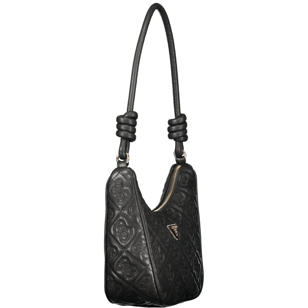 Guess Jeans Black Polyurethane Women Women's Handbag