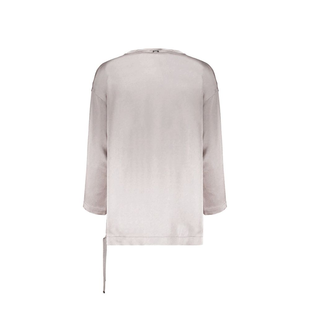 Herno Gray Acetate Tank Women's Tops