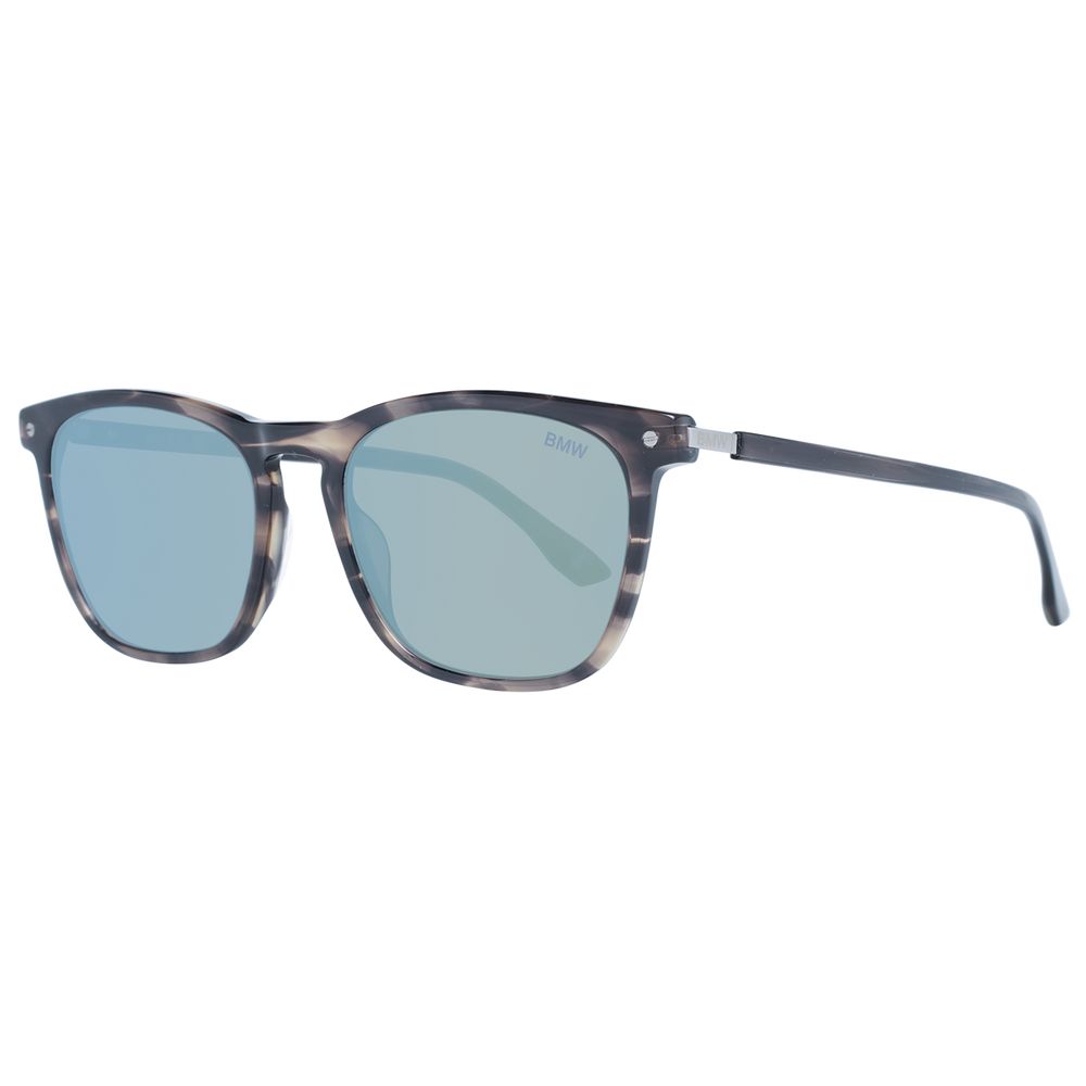 BMW Gray Plastic Men's Sunglasses