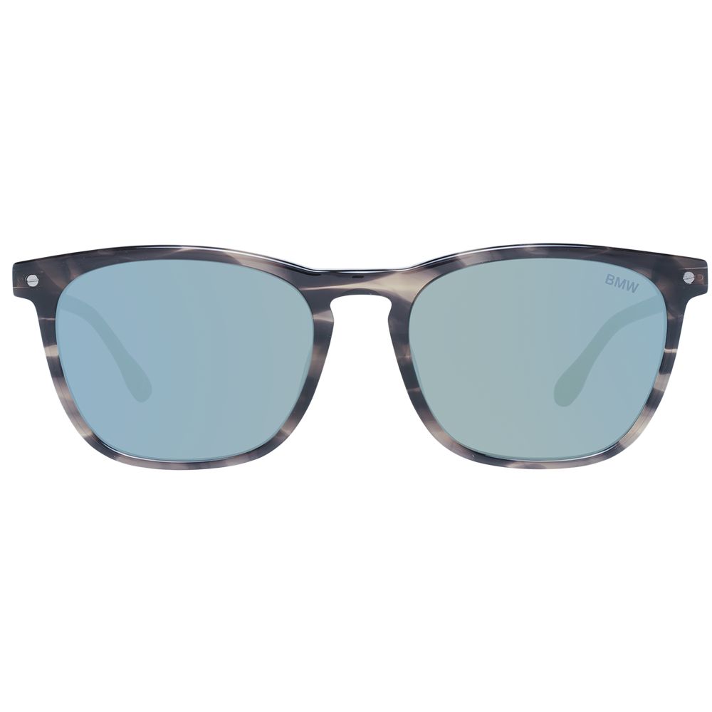 BMW Gray Plastic Men's Sunglasses