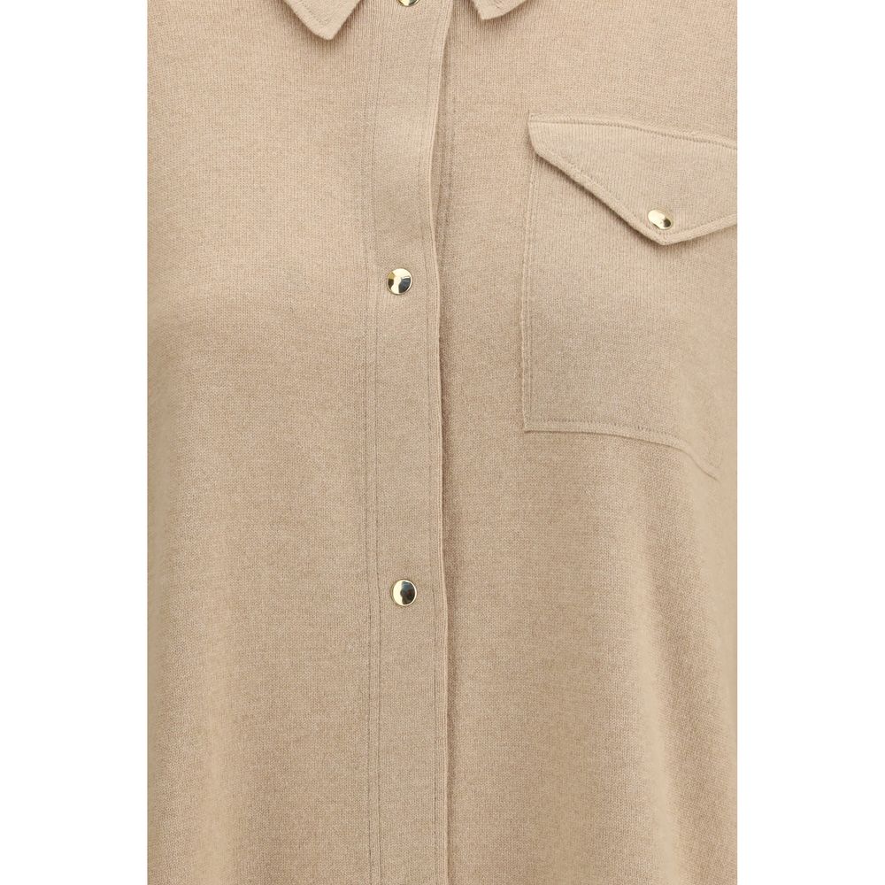 Fabiana Filippi Beige Wool Women's Shirt