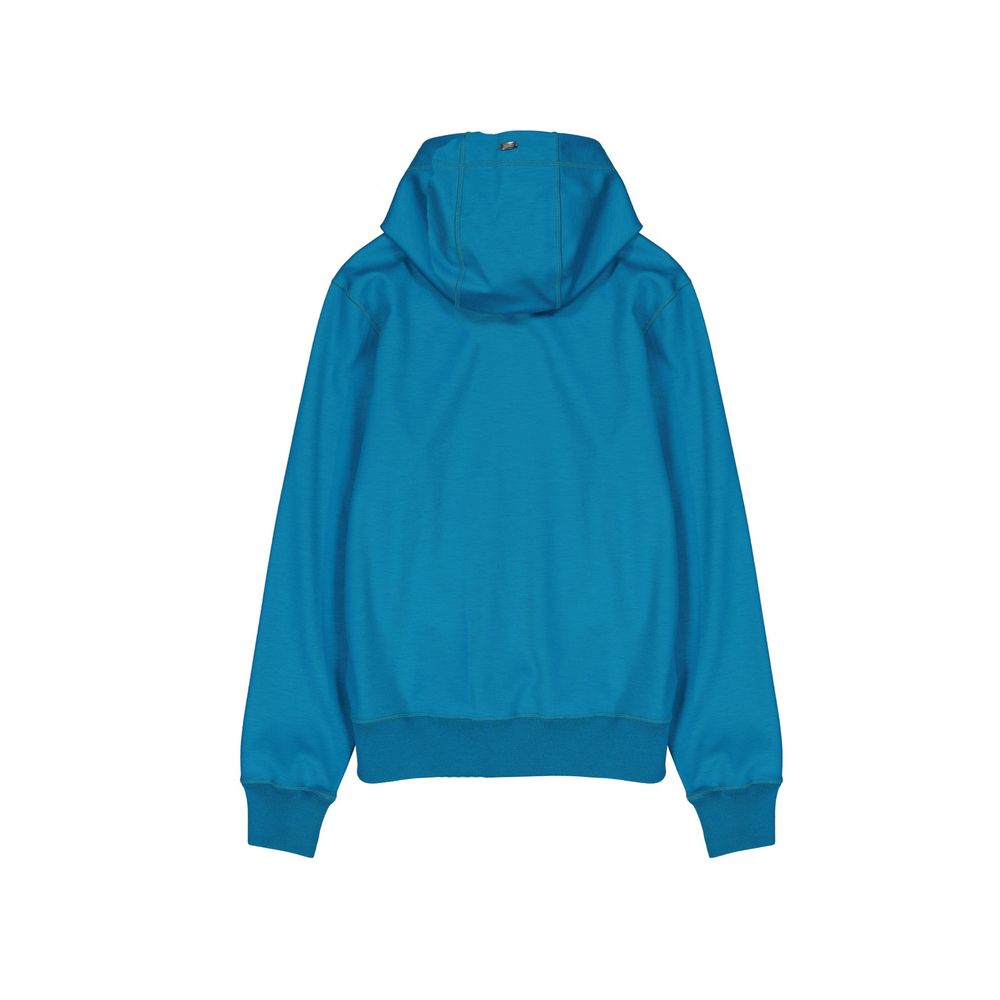 Herno Blue Polyester Men's Sweatshirt