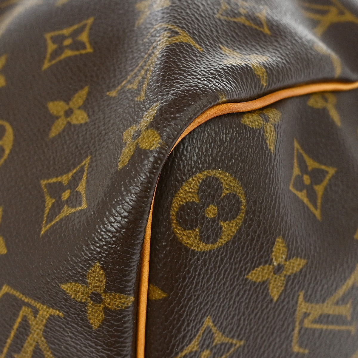 Louis Vuitton Keepall Monogram Brown Canvas Travel Bag Bag (Pre-Owned)