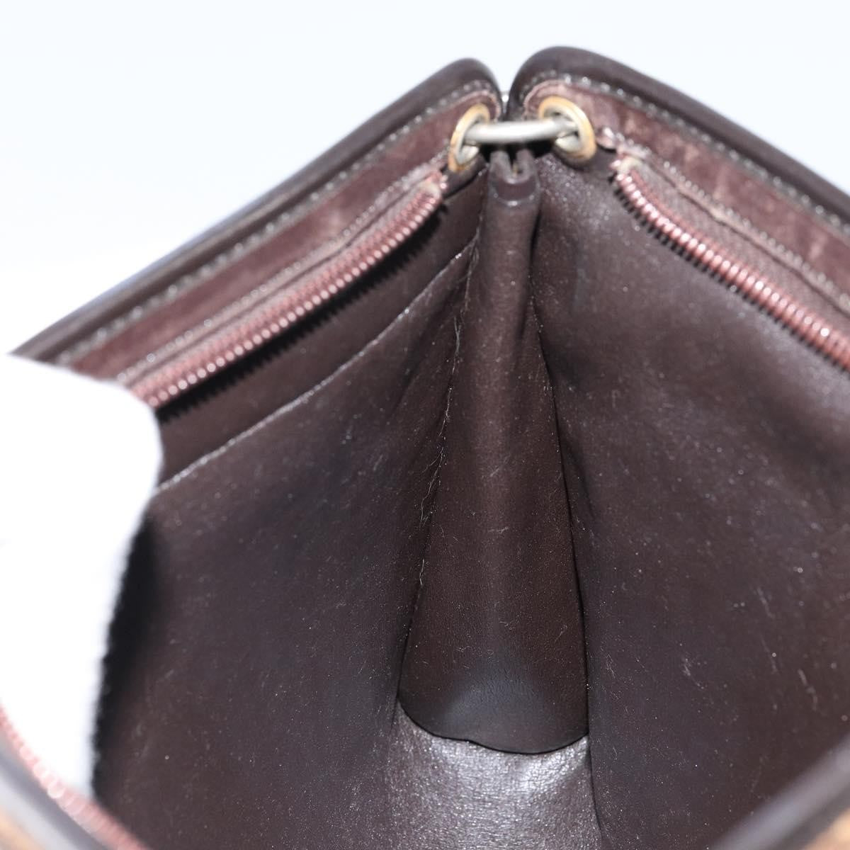 Christian Dior Vintage Trotter Diorissimo Canvas Brown Canvas Shoulder Bag Bag (Pre-Owned)