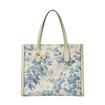 Gucci Herbarium White Canvas Shopper Bag (Pre-Owned)