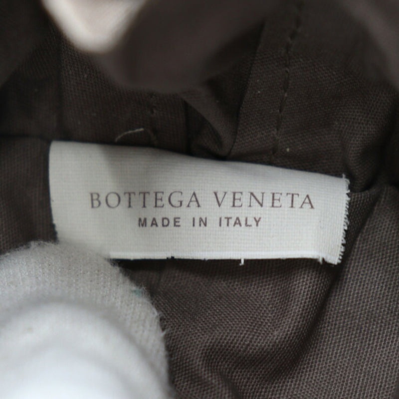 Bottega Veneta Intrecciato Brown Leather Clutch Bag (Pre-Owned)