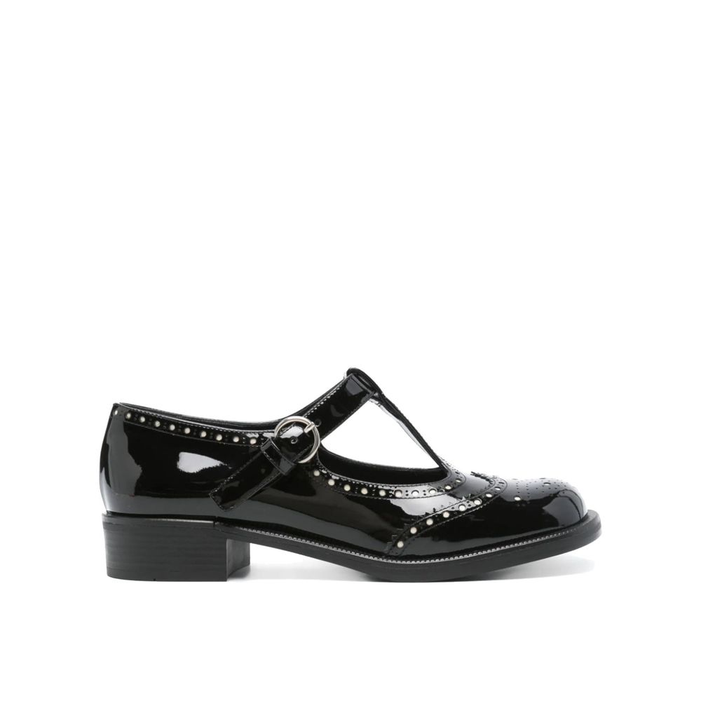Miu Miu Black Calfskin Women's Flats