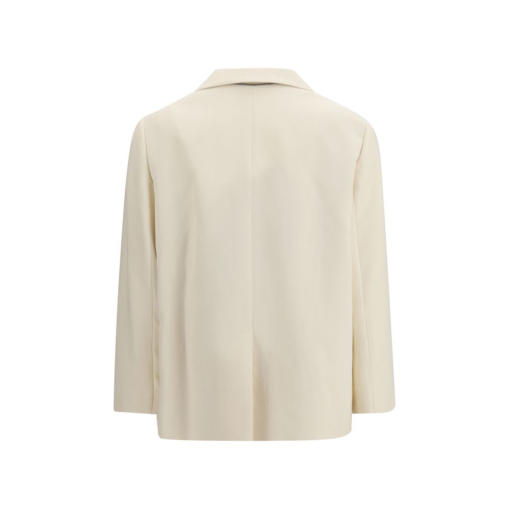 Brunello Cucinelli Beige Viscose Women's Jacket