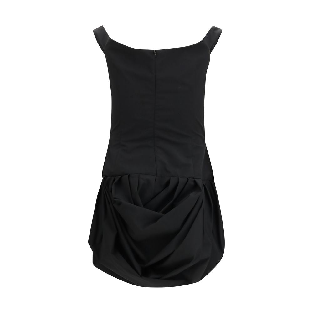 Magda Butrym Black Polyester Casual Women's Dress