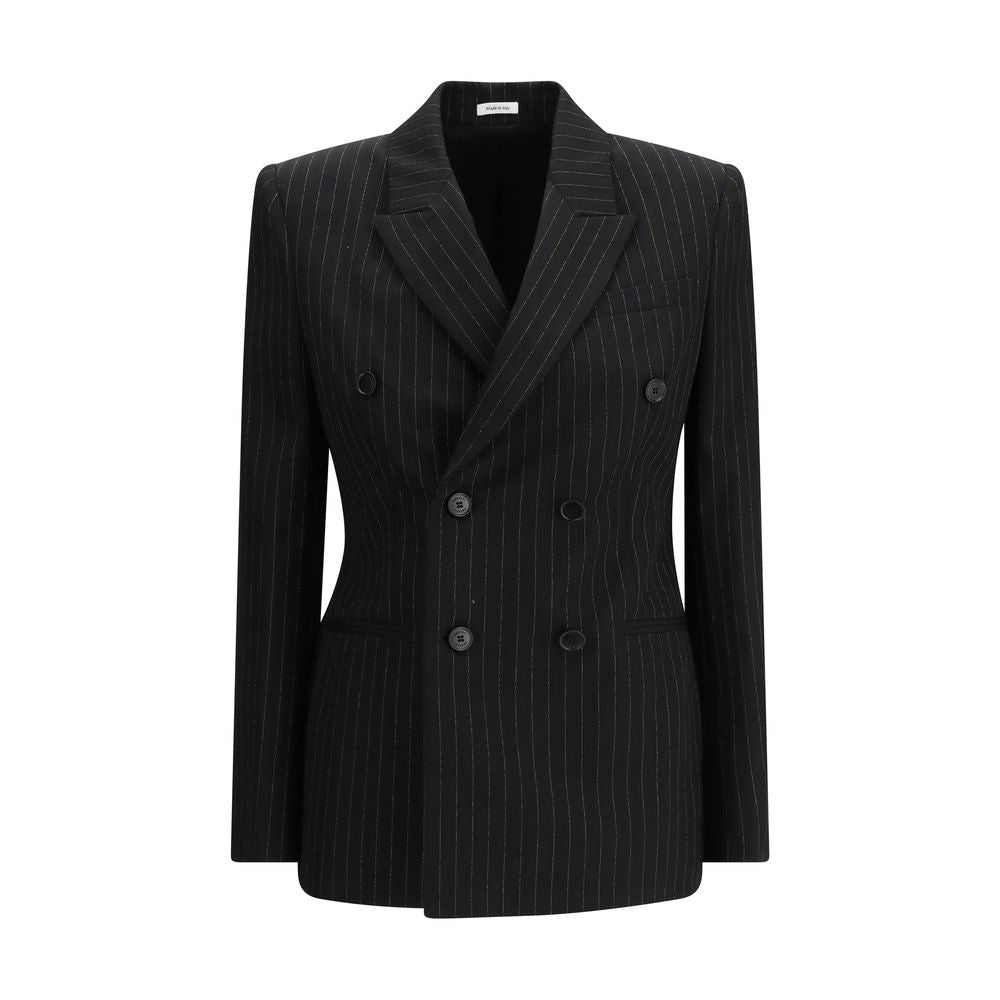 Alexander McQueen Black Wool Women's Blazer