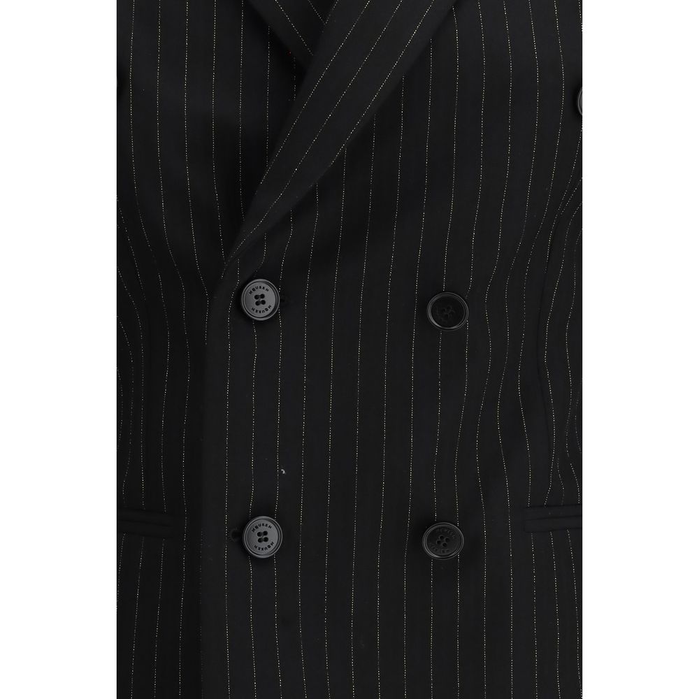Alexander McQueen Black Wool Women's Blazer
