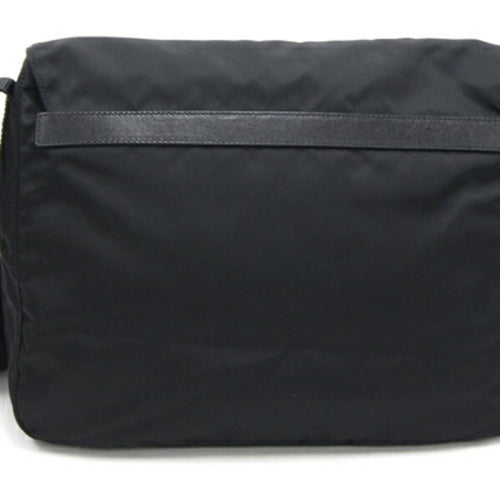 Prada Besace Black Synthetic Shopper Bag (Pre-Owned)