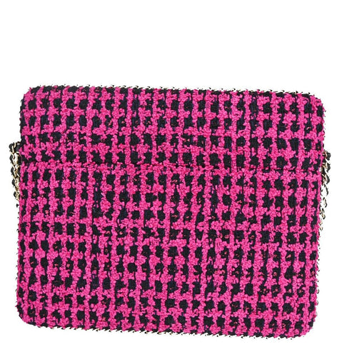 Chanel Pink Tweed Shoulder Bag (Pre-Owned)