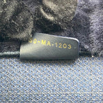 Dior Book Tote Navy Fur Handbag (Pre-Owned)