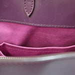 Louis Vuitton Passy Purple Leather Handbag (Pre-Owned)
