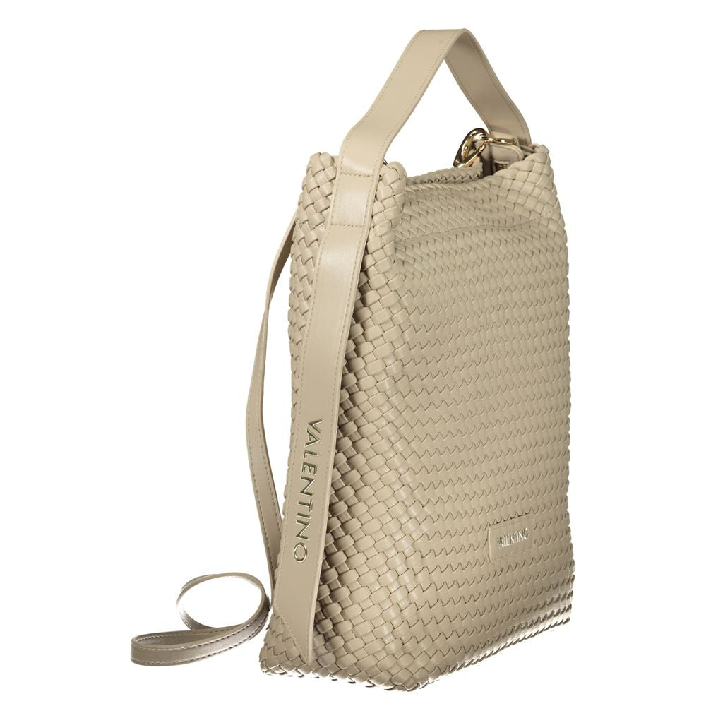 Mario Valentino Beige Polyurethane Women's Women's Bag