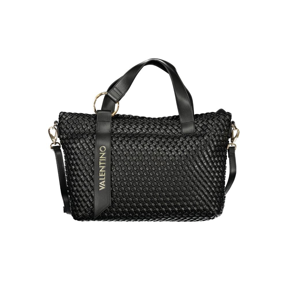 Mario Valentino Black Polyurethane Women's Women's Bag