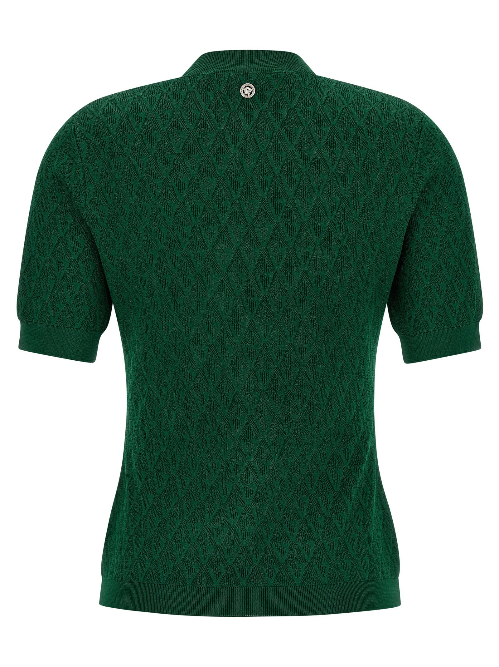 Versace Women's V-Pattern T-Shirt