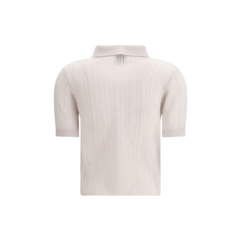 Allude Beige Cashmere Women's Sweatshirt