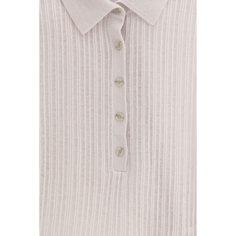 Allude Beige Cashmere Women's Sweatshirt