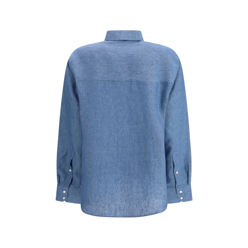 Rohe Blue Denim Women's Shirt