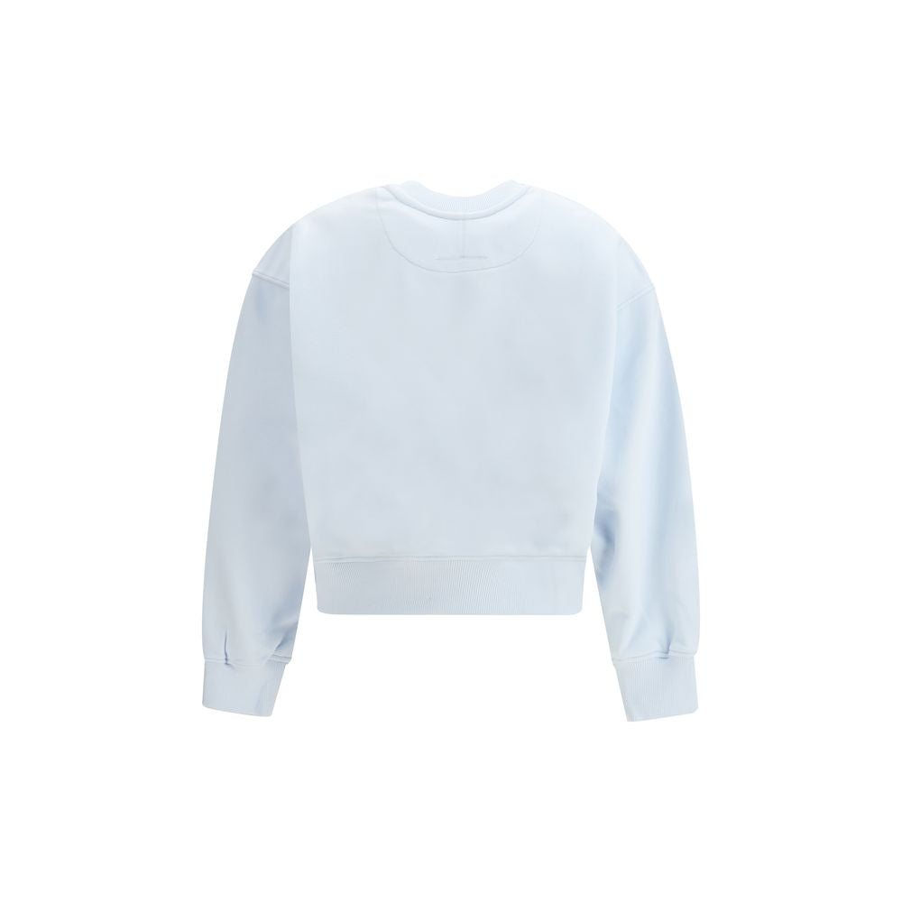 Alexander McQueen Blue Cotton Women's Sweatshirt