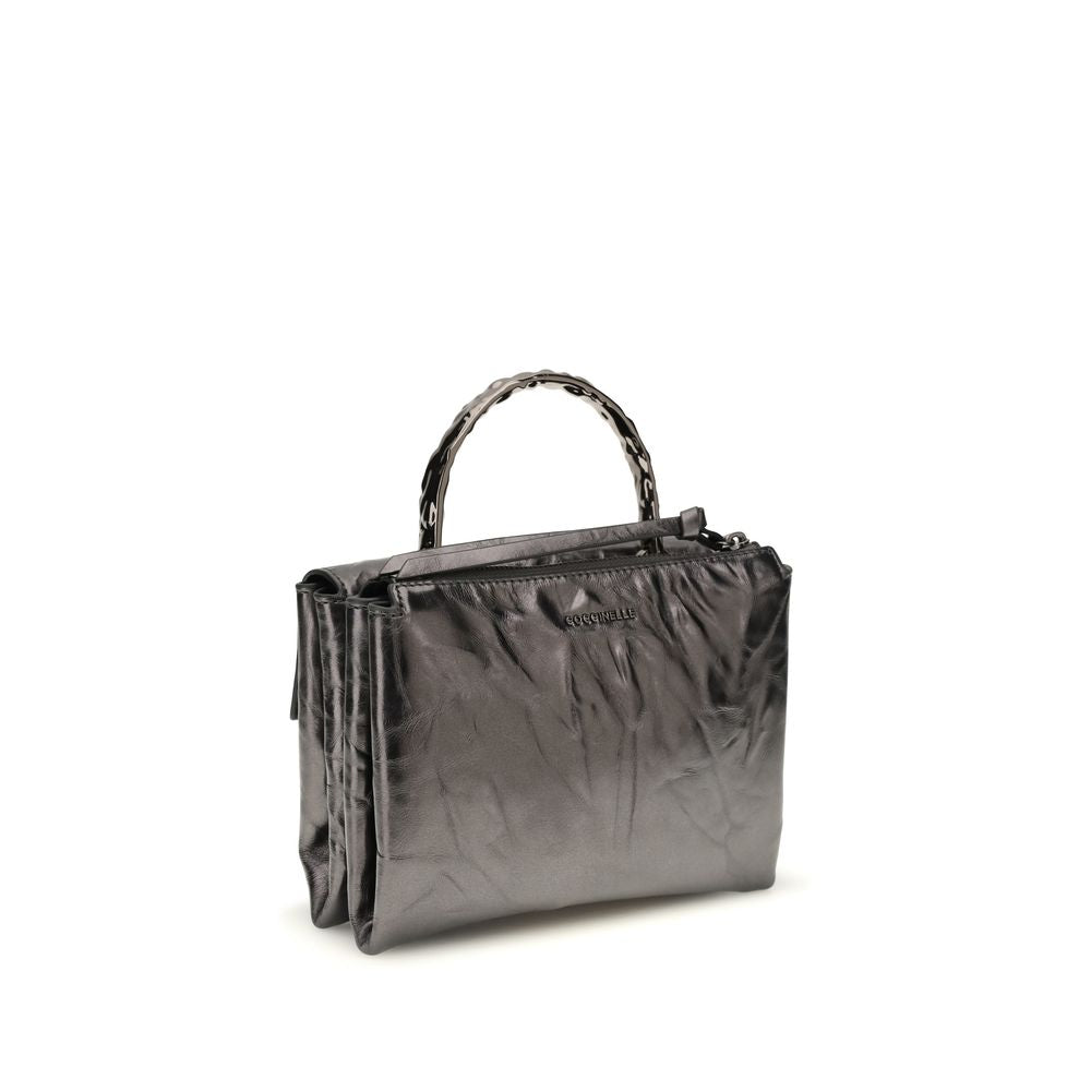 Coccinelle Black Calf Leather Bos Taurus Women's Handbag