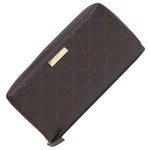 Gucci Guccissima Brown Leather Wallet  (Pre-Owned)