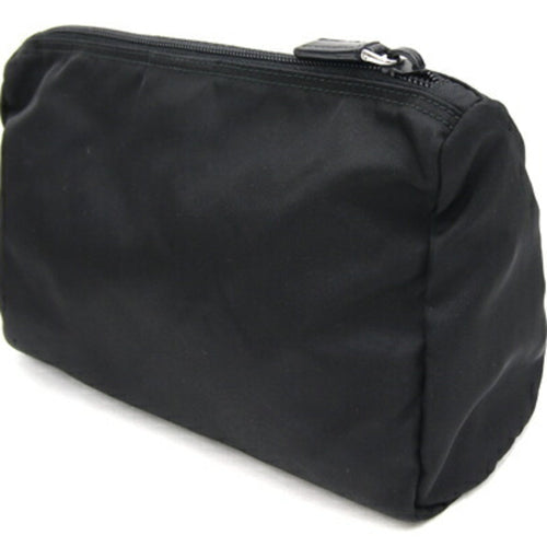 Prada Tessuto Black Synthetic Clutch Bag (Pre-Owned)