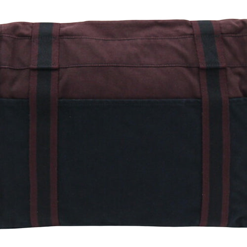 Hermès Besace Pm Burgundy Cotton Shoulder Bag (Pre-Owned)