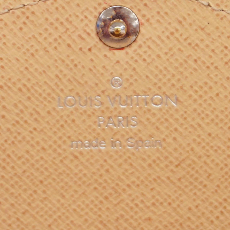 Louis Vuitton Portefeuille Sarah Beige Leather Wallet  (Pre-Owned)